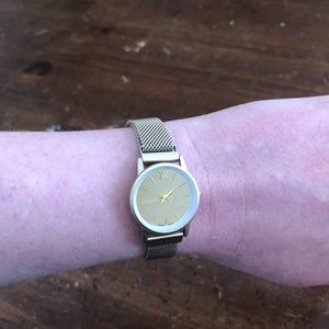 Altar’d State gold colors watch